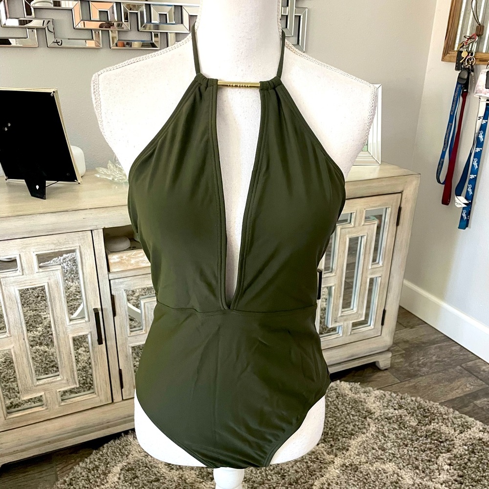 Ted Baker Pika swimsuit new light padding sizes US 8